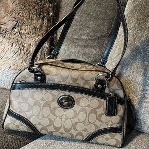 Coach Heritage Peyton Satchel